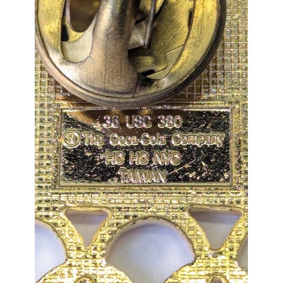 Vintage 1996 Olympic USA Coca-Cola Lapel‎ Pin Coke Collectable Pin - Picture 3 of 5